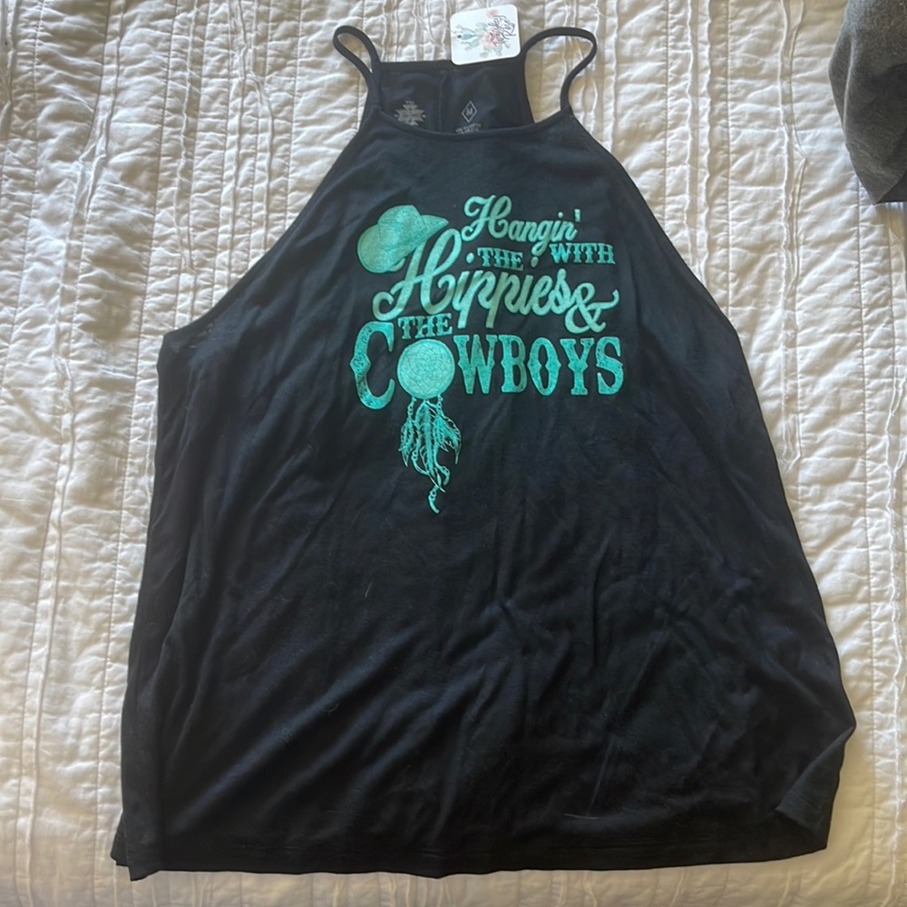 Boutique close out. Brand new Crazy Train Tank size medium.